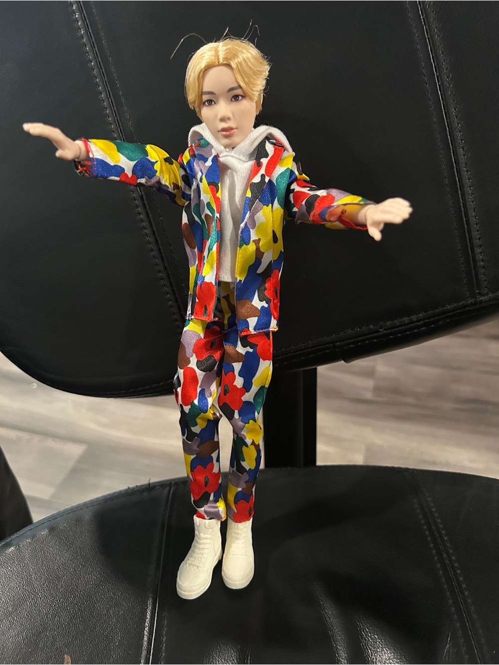 This is the Mattel BTS "Idol" Jin fashion NO SHOES